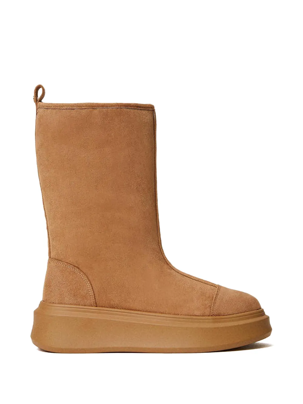 TWINSET lined platform boots Beige