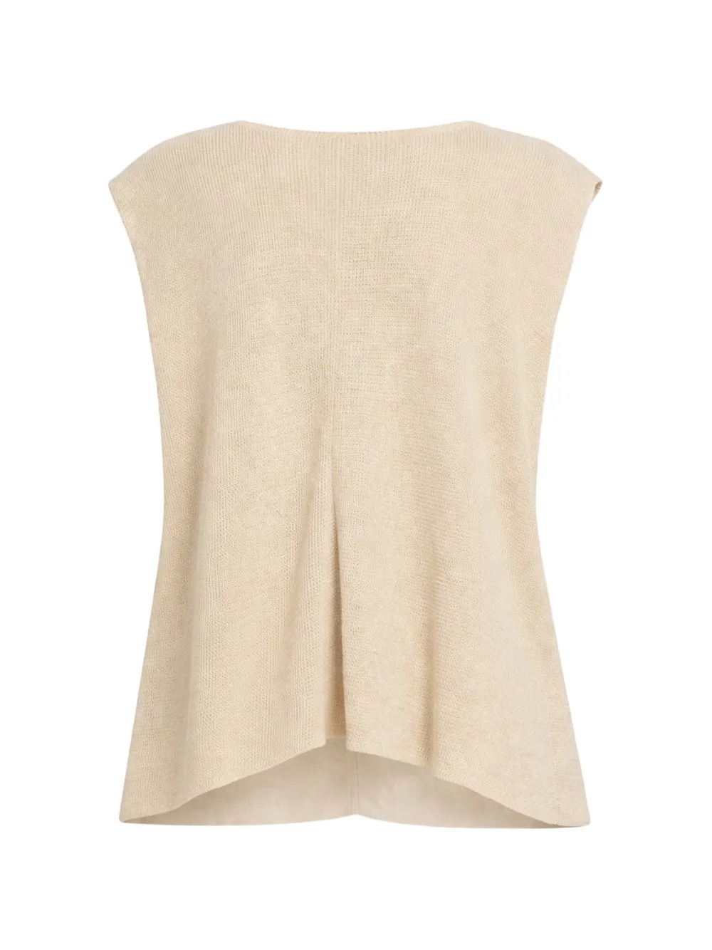 The Row Mouwloze top Beige