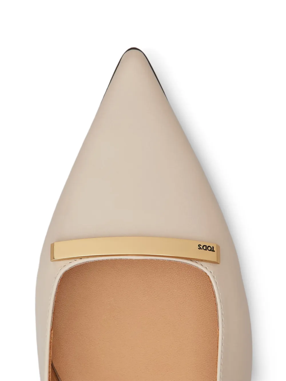 Tod's Ballerina's met bandje Beige