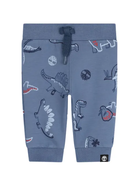 Timberland Kids pants con dinosaurios estampados