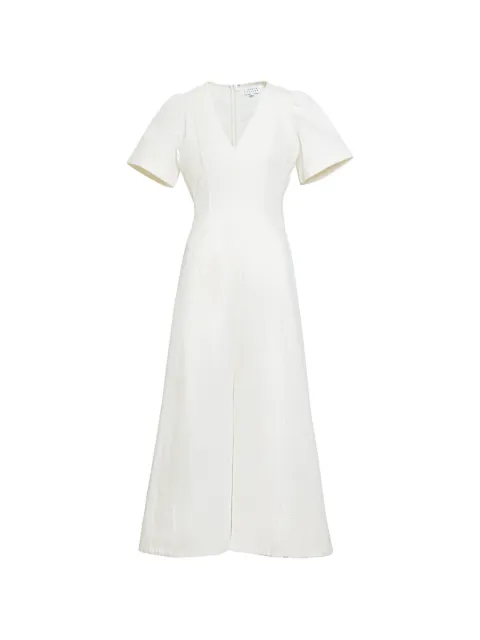 Tanya Taylor Renzo V-neck midi dress