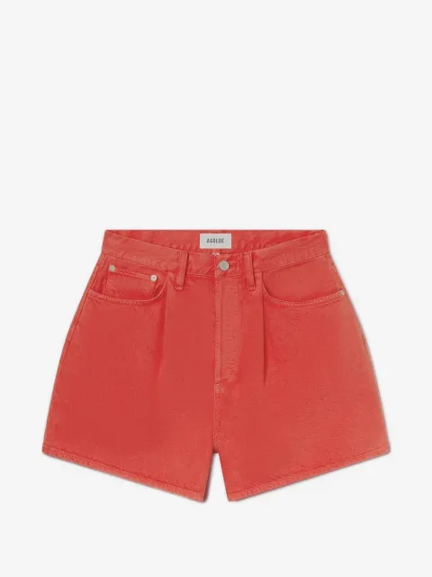 AGOLDE Rhoda pleated shorts