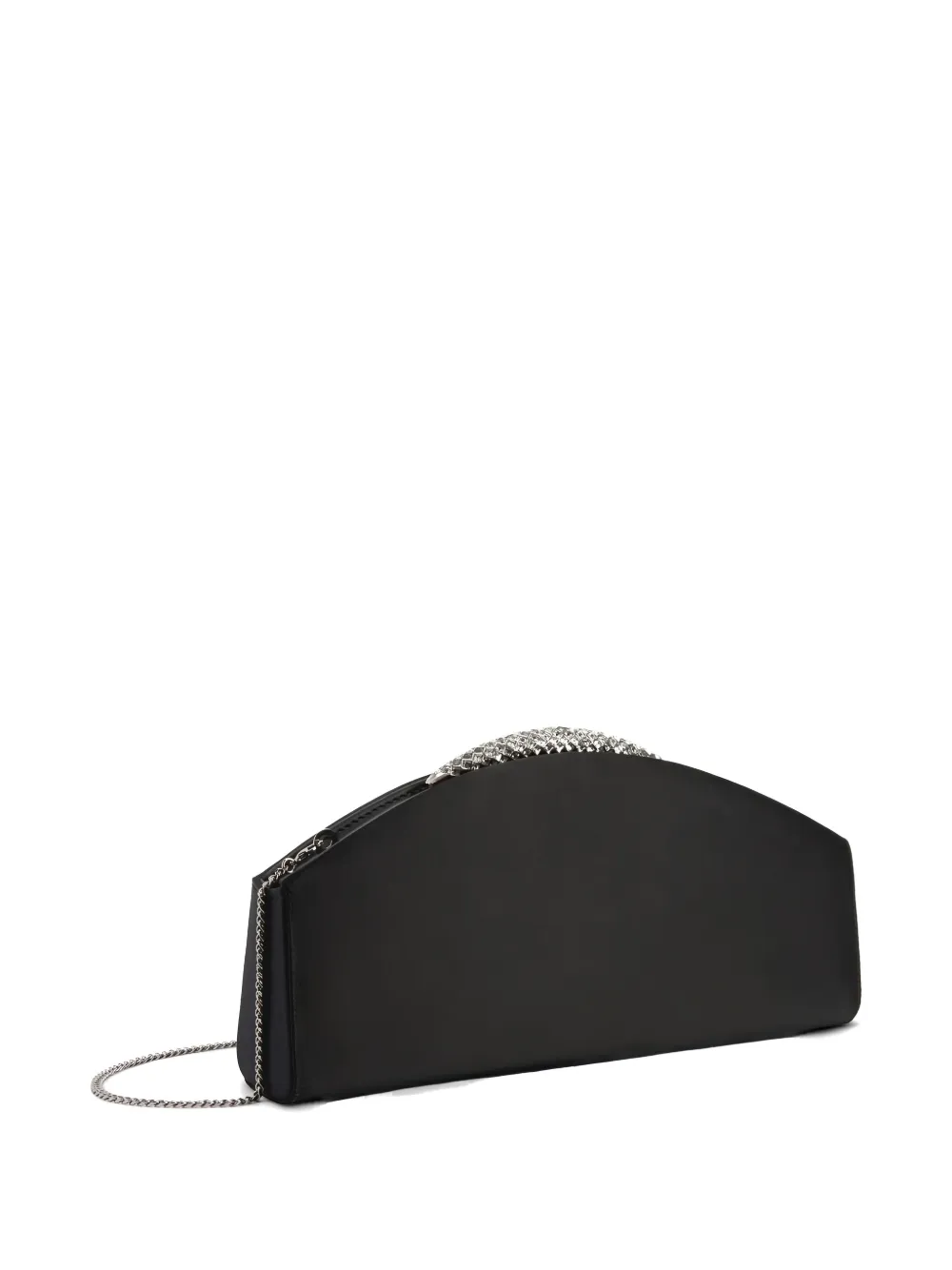 Giuseppe Zanotti Gz Atena clutch met sieraden Zwart