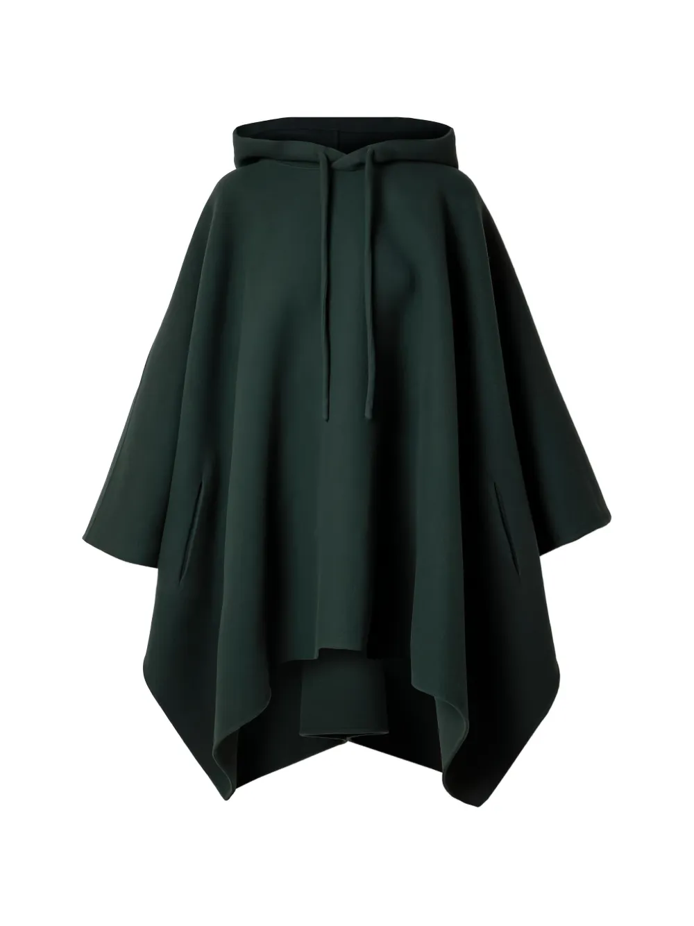 The Row hooded cape - Grün