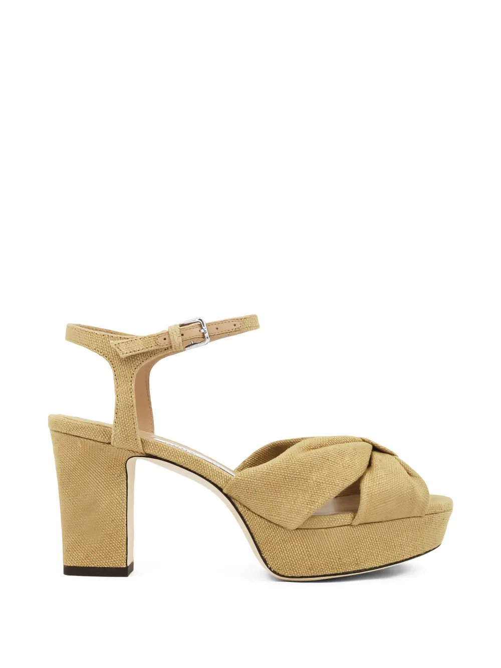 Jimmy Choo 80mm Heloise sandals Beige