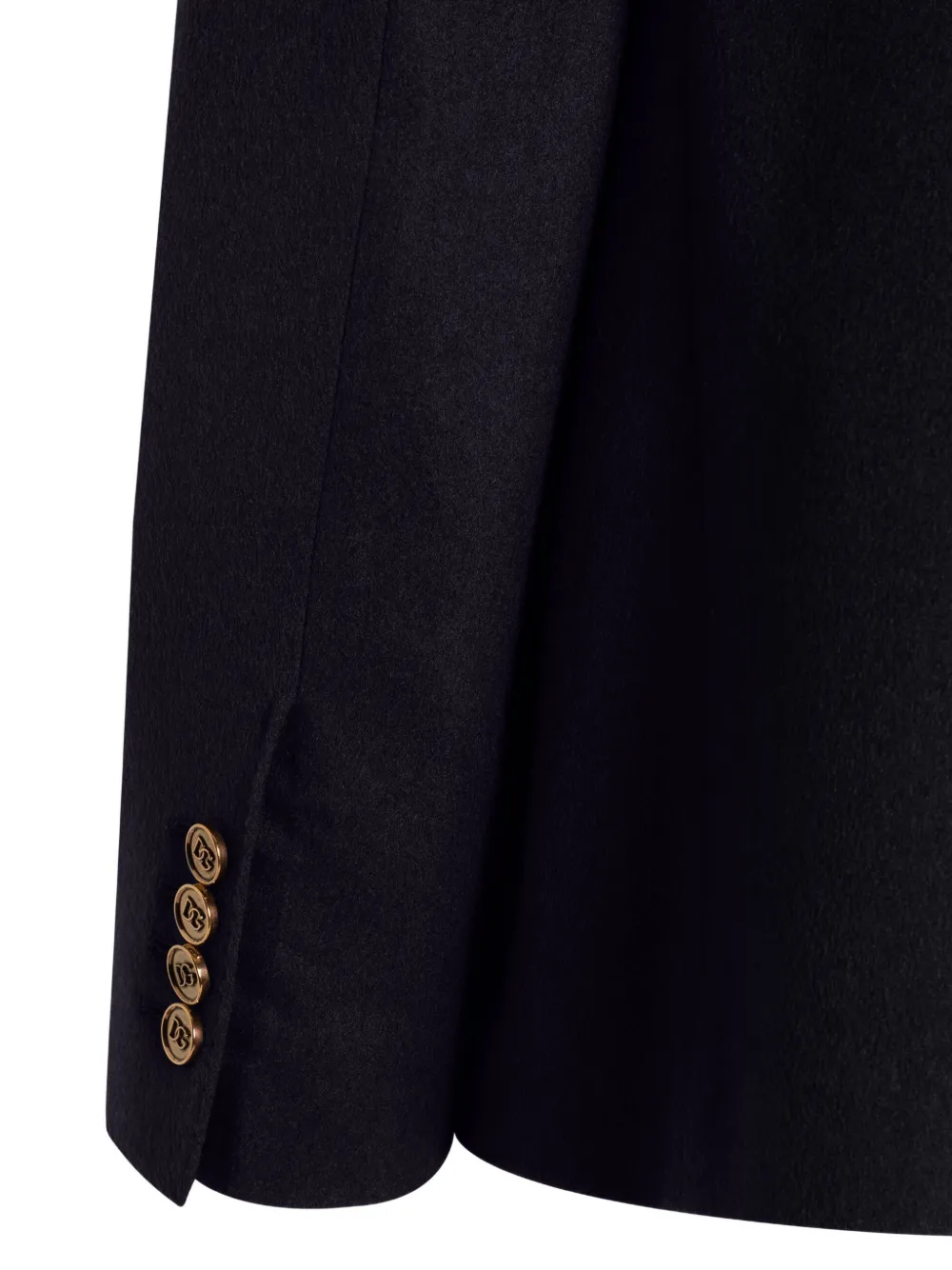 Dolce & Gabbana Portofino kasjmier jack met dubbele rij knopen Blauw
