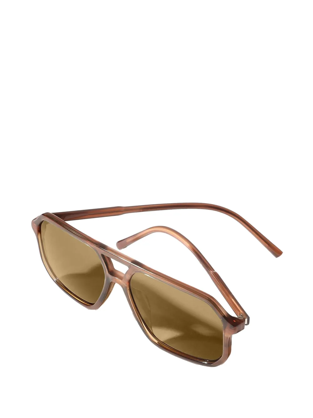 Dolce & Gabbana Eyewear Everyday zonnebril met geometrisch montuur Bruin