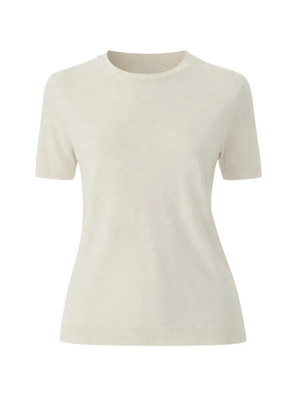 Patrizia Pepe crew-neck T-shirt - Toni neutri