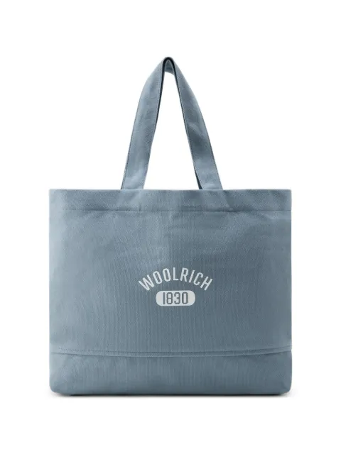 Woolrich logo tote bag