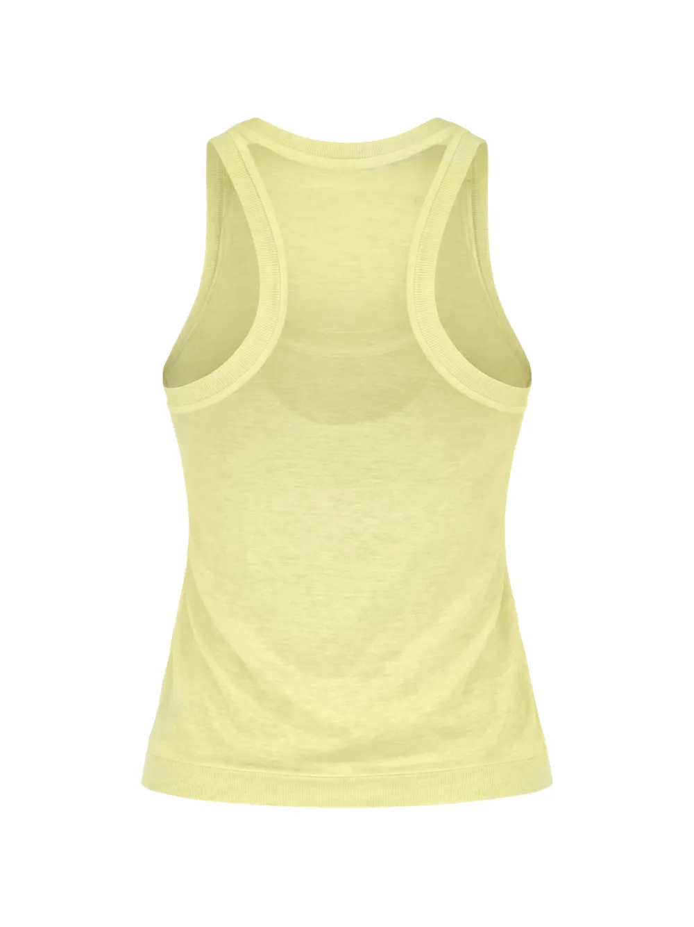 Patrizia Pepe Tanktop met logo Geel