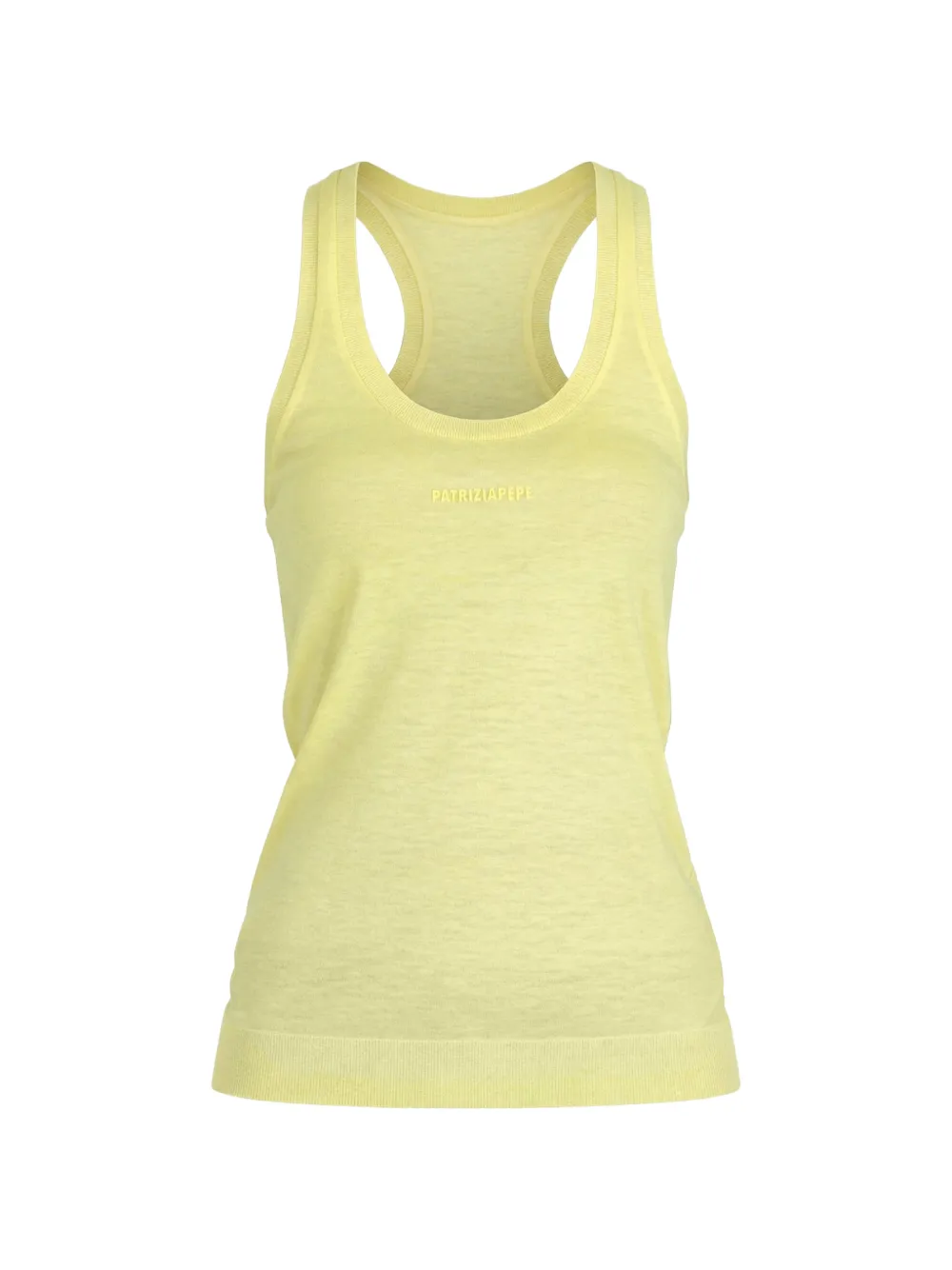 Patrizia Pepe sleeveless tank top - Giallo