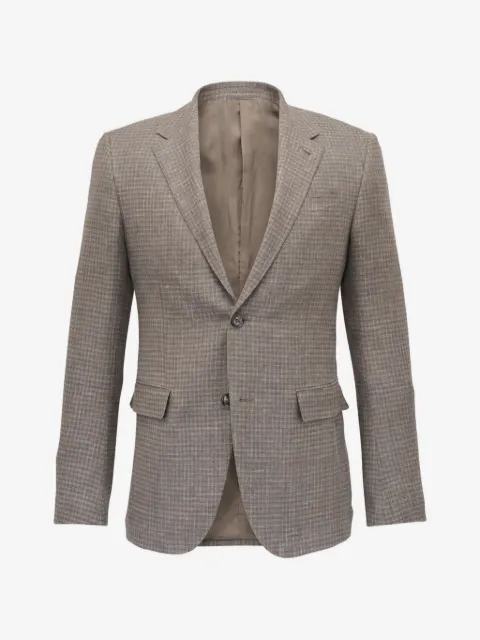 Zegna checked jacket