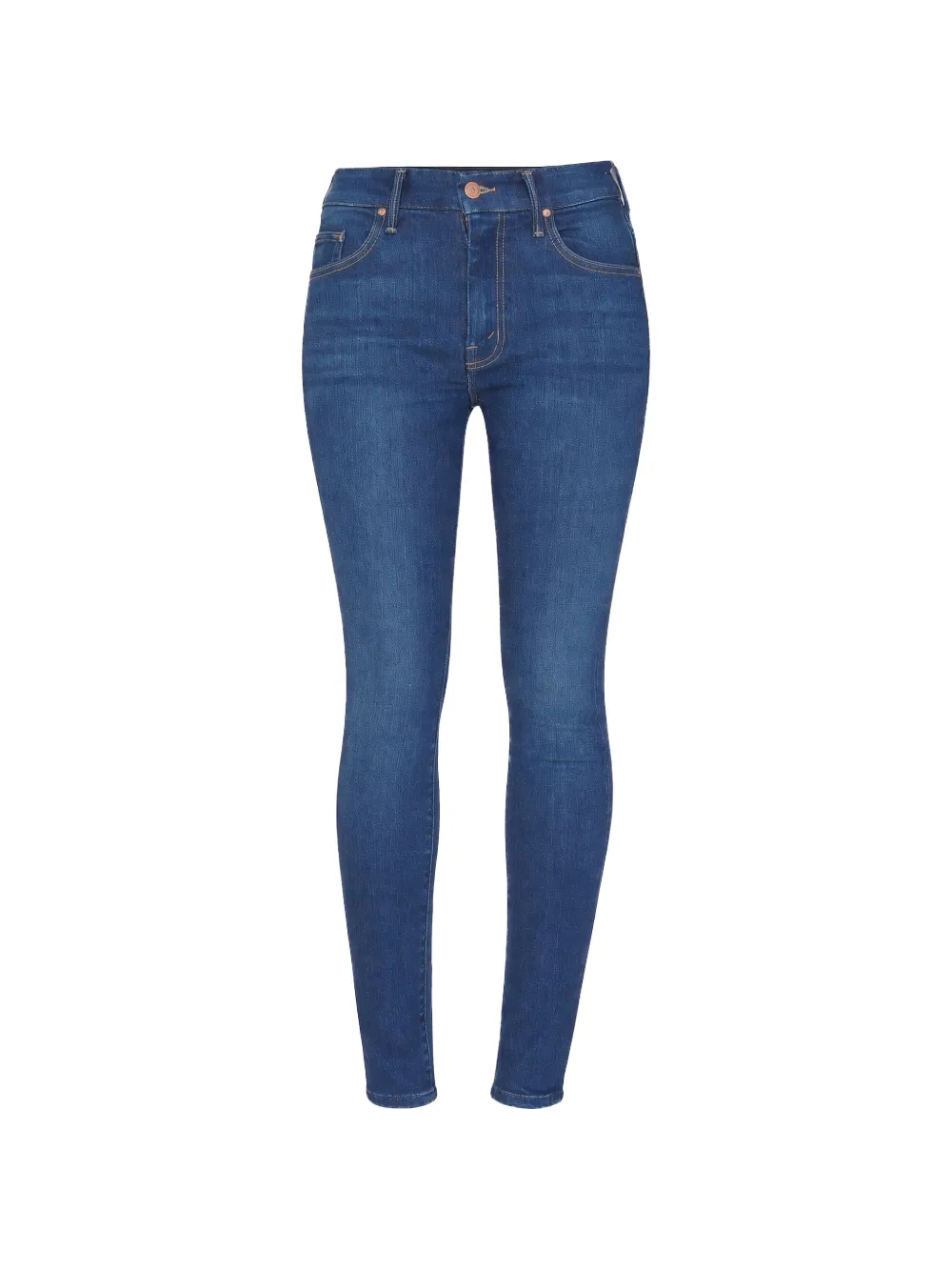 MOTHER high waisted looker jeans - Blu