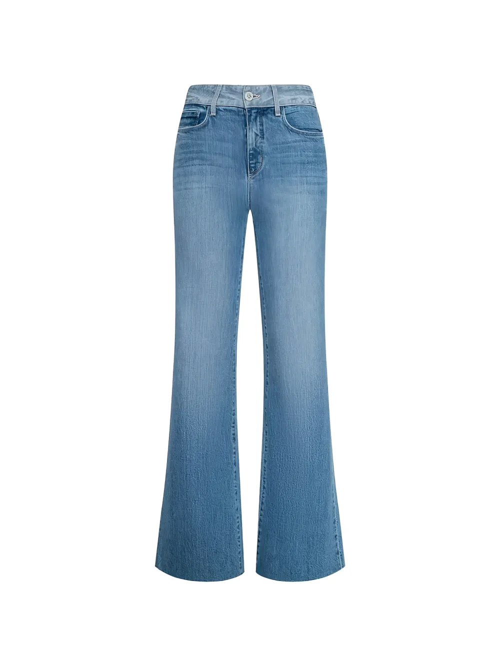 L'Agence Louane wide leg flare jeans - Blu