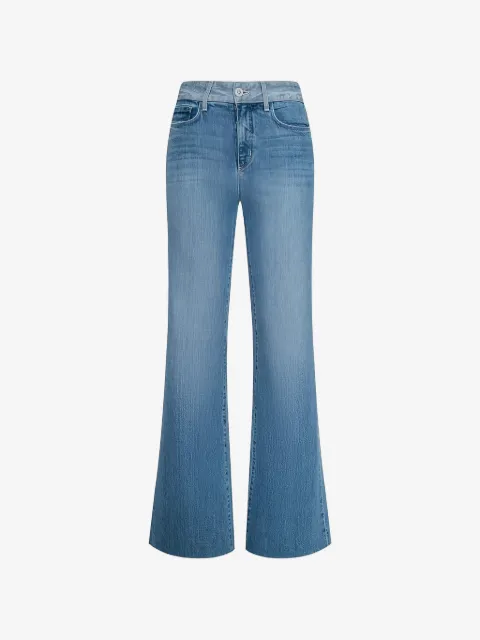 L'Agence Louane wide leg flare jeans