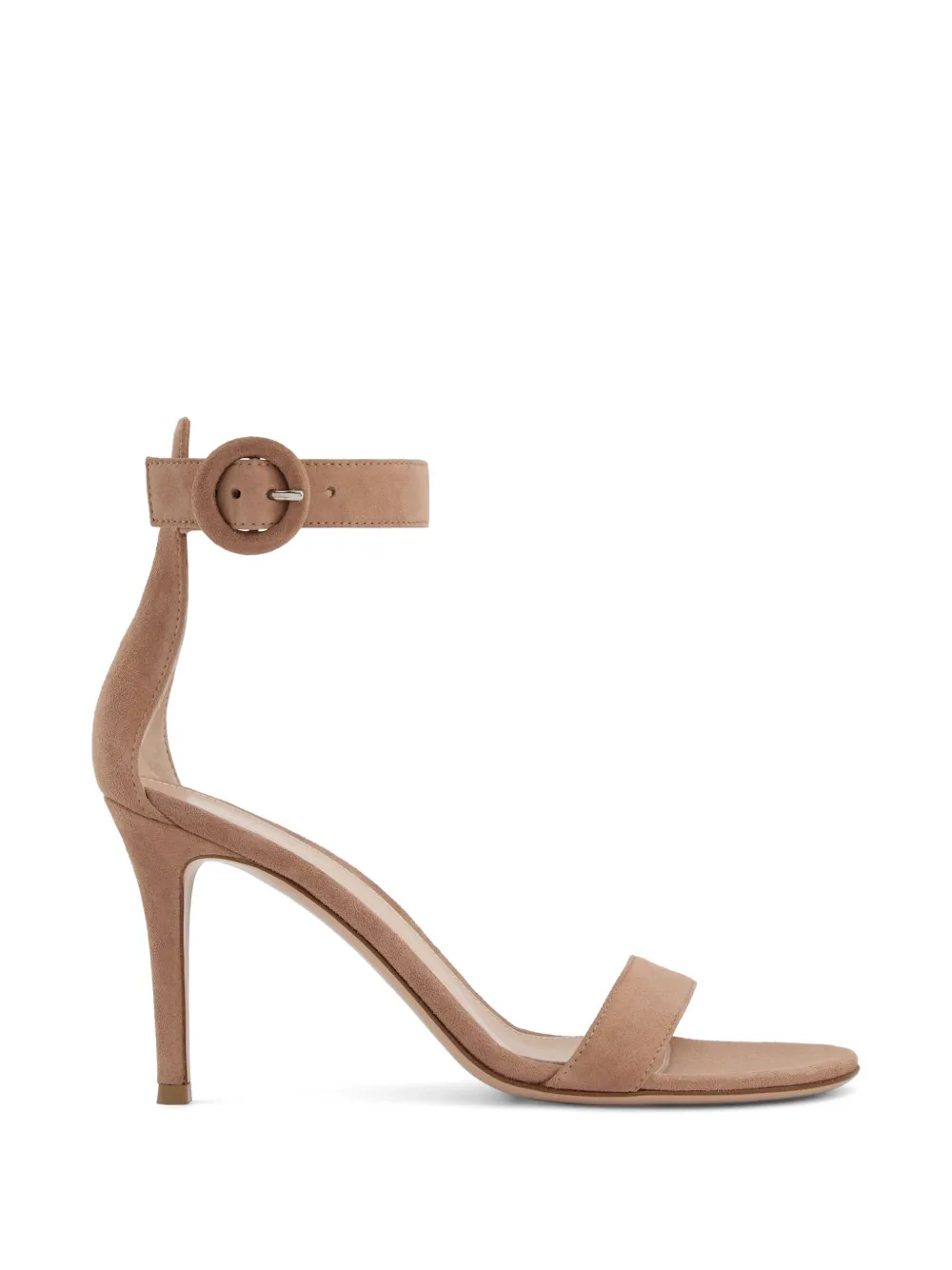 Gianvito Rossi buckle strap pumps Beige