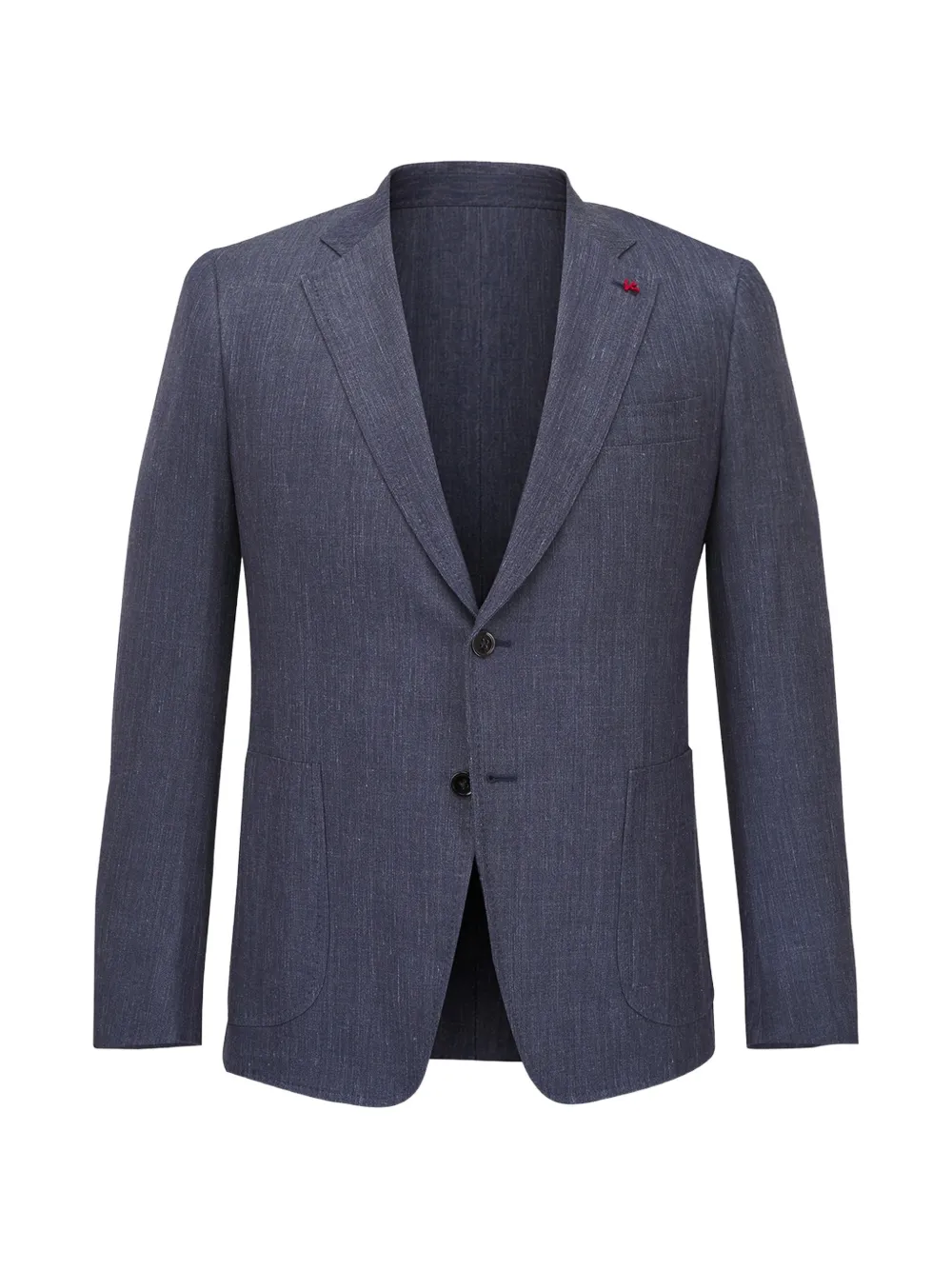 Isaia mélange blazer - Blau