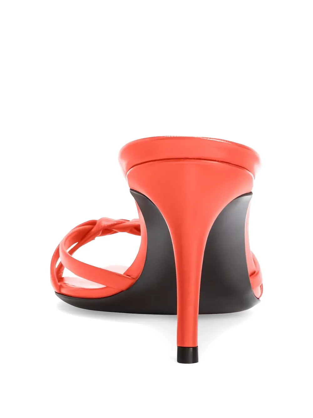 Giuseppe Zanotti 70mm Intrigo Braid mules Oranje