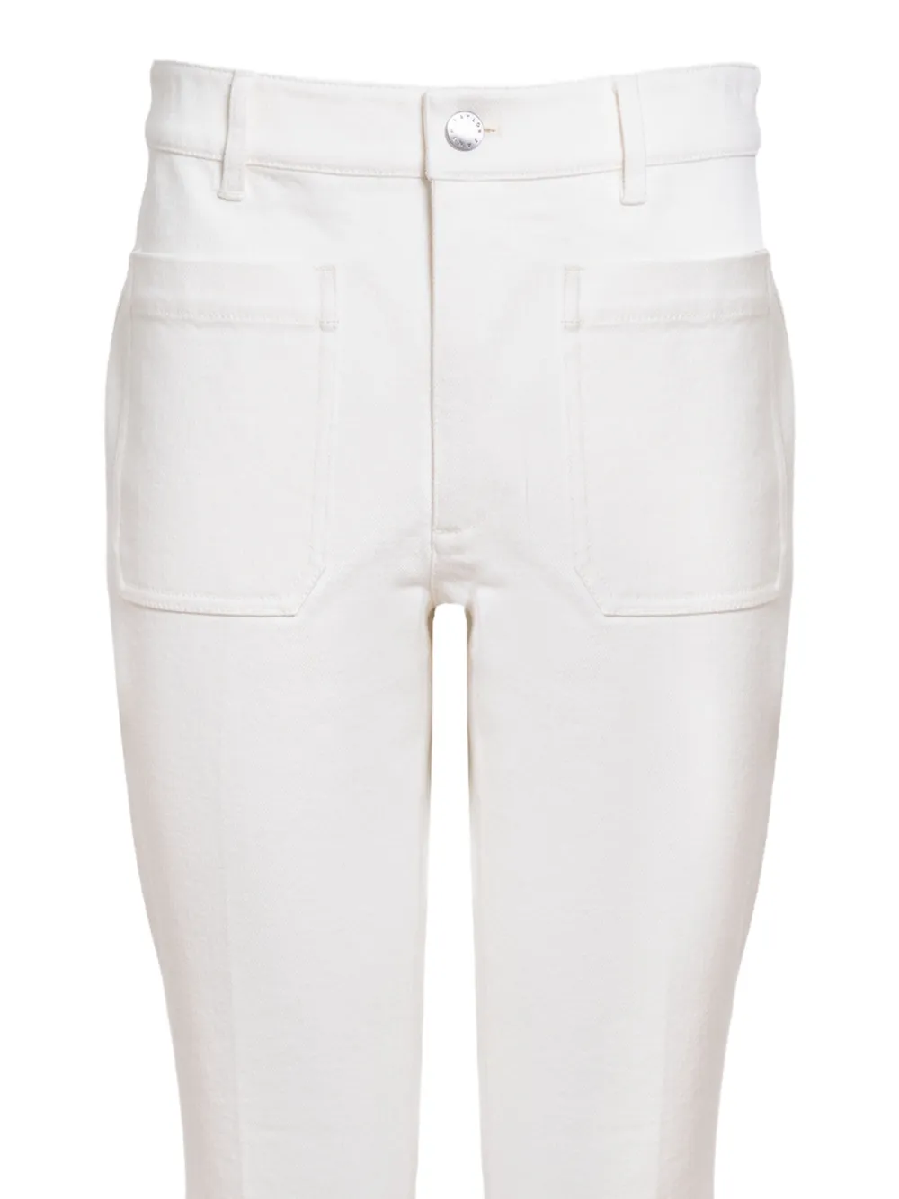  Tanya Taylor Jeans Crop Nicole - Bianco 