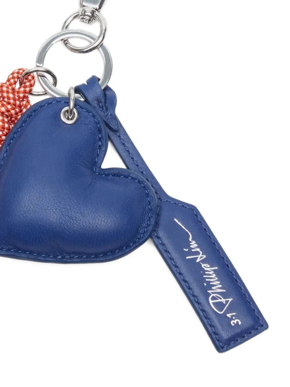 3.1 Phillip Lim Hartbedel met gevlochten detail Blauw