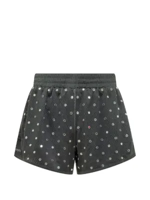 Alexander Wang フレイド ショートパンツ | グレー | FARFETCH JP Alexander Wang フレイド ショートパンツ | グレー | FARFETCH JP
