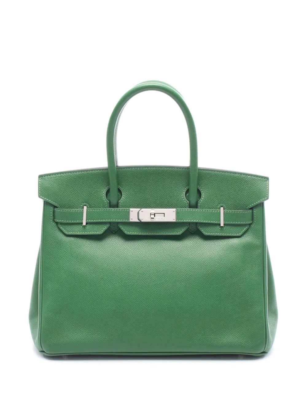 Hermès Pre-Owned 2010 Epsom Birkin Retourne 30 handbag - Verde