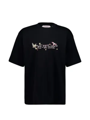 Off-White graphic-print T-shirt | Black | FARFETCH