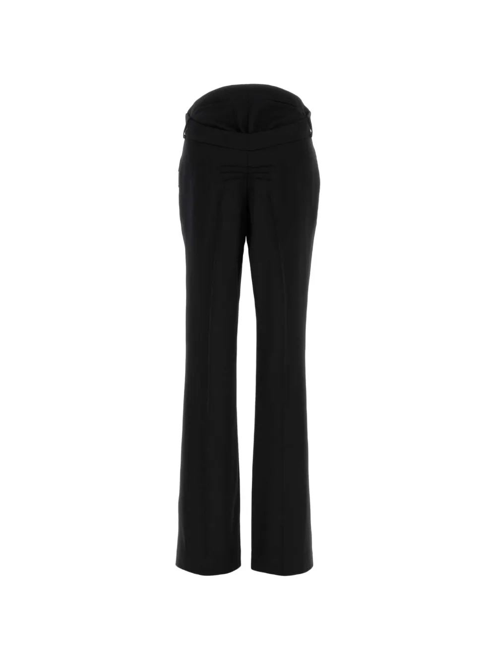 The Attico Wollen broek Zwart