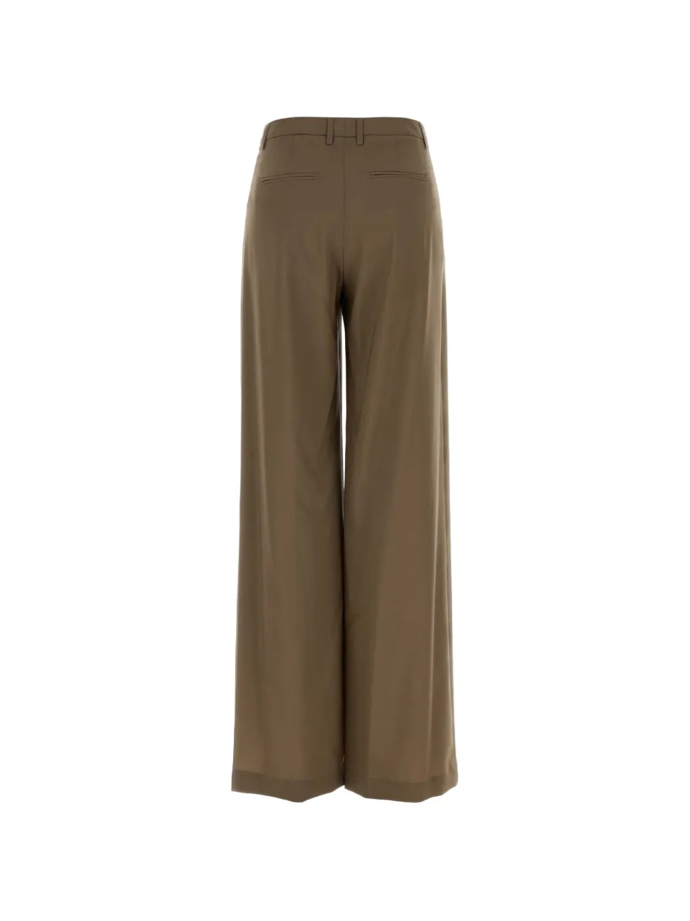 PT Torino Mud Renee palazzo wollen broek Bruin