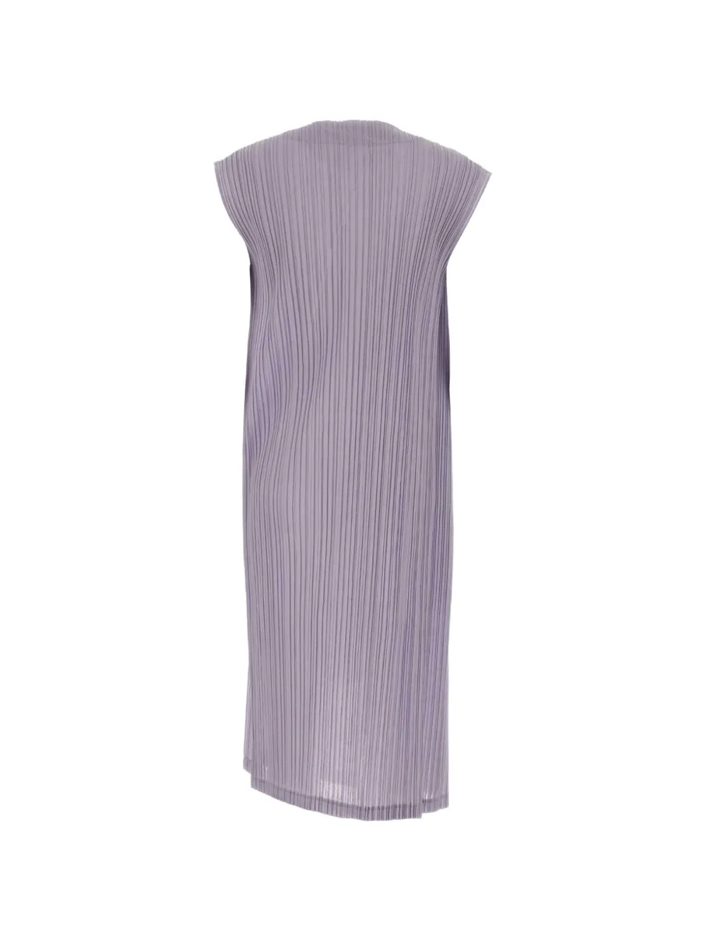 Pleats Please Issey Miyake Geplooide midi-jurk Paars