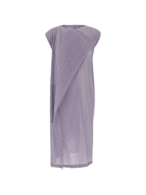 Pleats Please Issey Miyake pleated midi dress