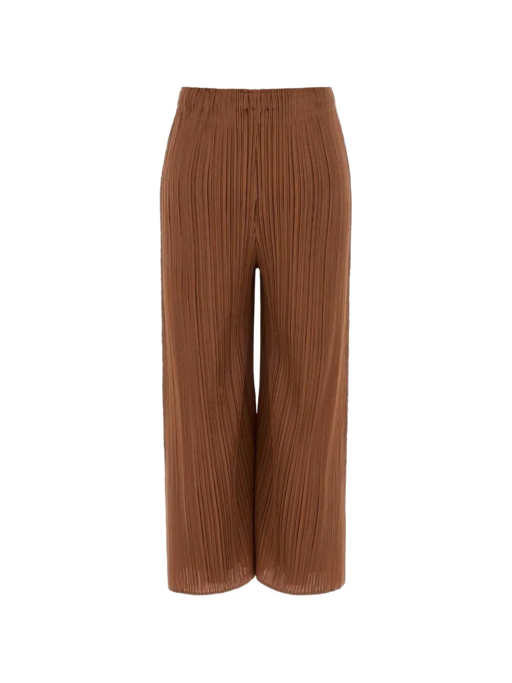 Pleats Please Issey Miyake Cropped plooibroek Bruin