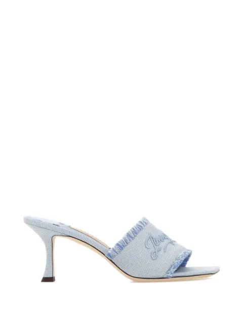 Alexia frayed sandals