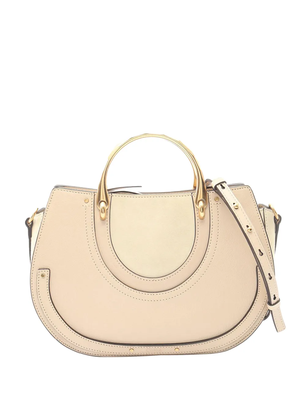 Chloé Pre-Owned 2010-2026 Pixie satchel - Toni neutri