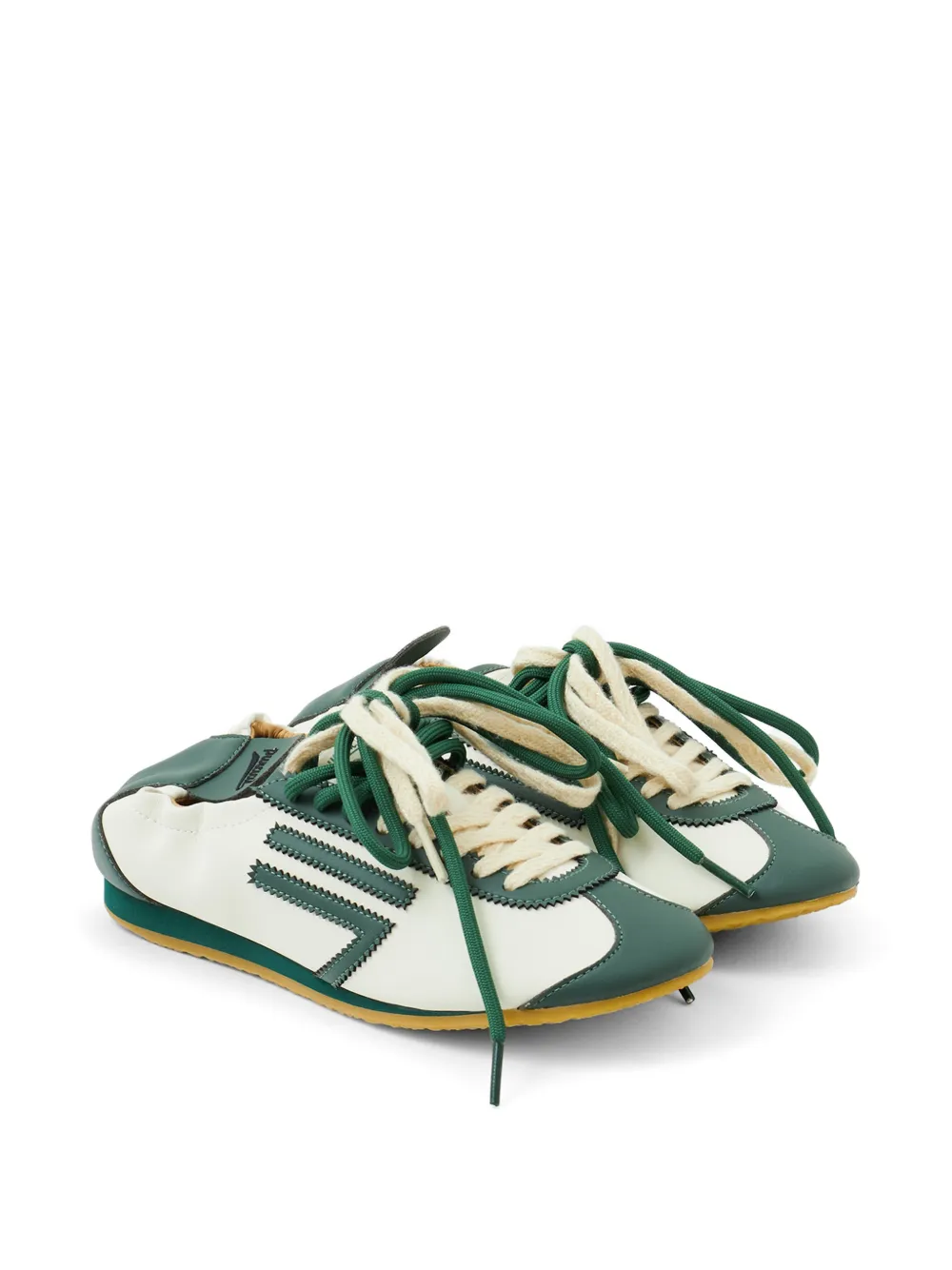 Puraai Lion elasticated sneakers Wit