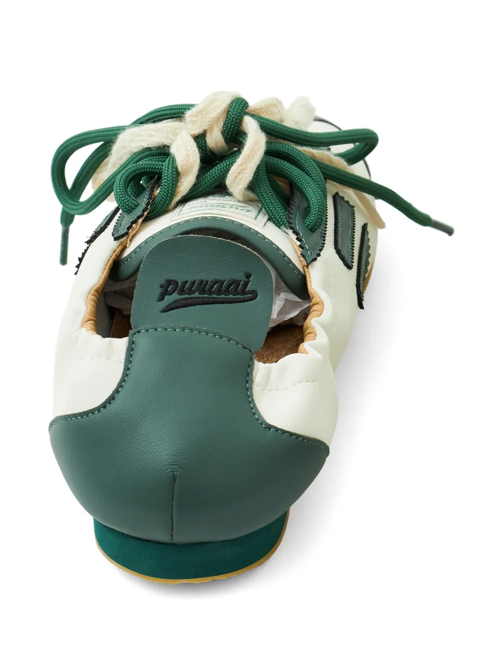 Puraai Lion elasticated sneakers Wit