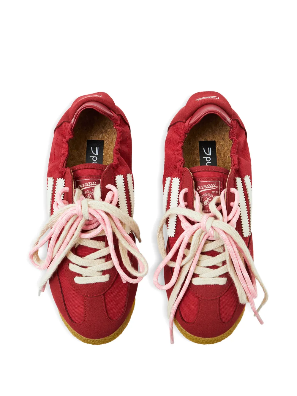 Puraai Panther sneakers Rood