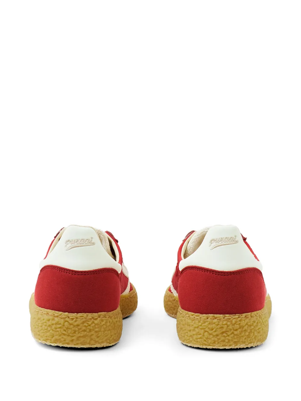 Puraai XS panelled sneakers Rood