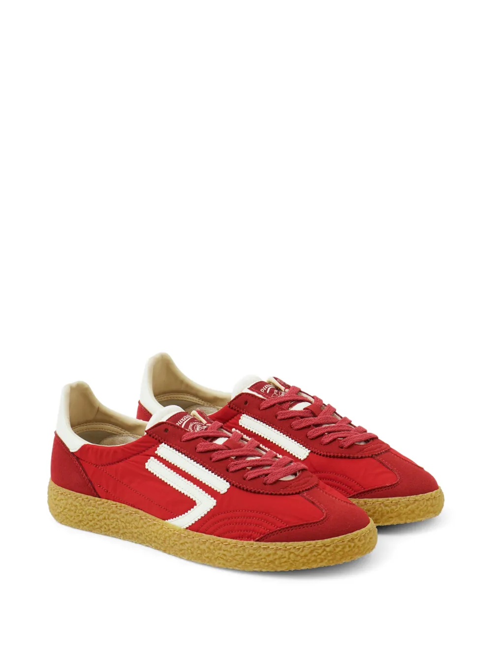 Puraai XS panelled sneakers Rood