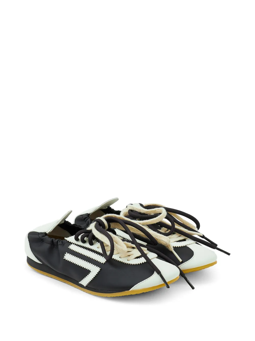 Puraai Lion elasticated sneakers Zwart