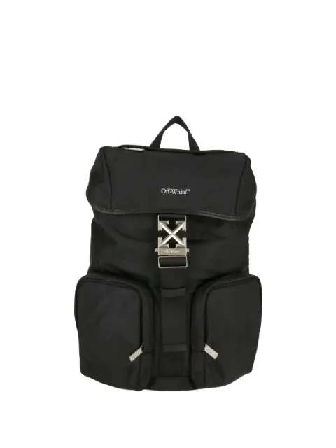 Off-White logo buckle backpack