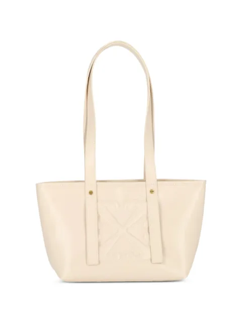 Off-White Arrows quilted leather tote bag