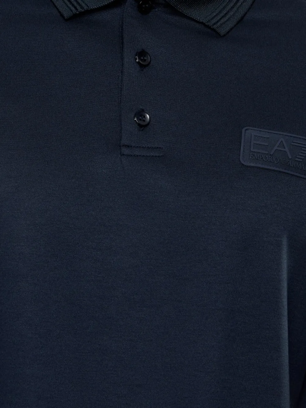 Ea7 Emporio Armani Poloshirt met korte mouwen Blauw