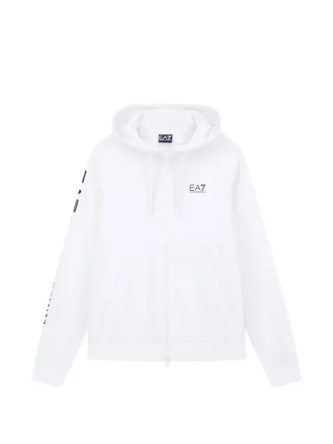 Ea7 Emporio Armani 拉链连帽卫衣