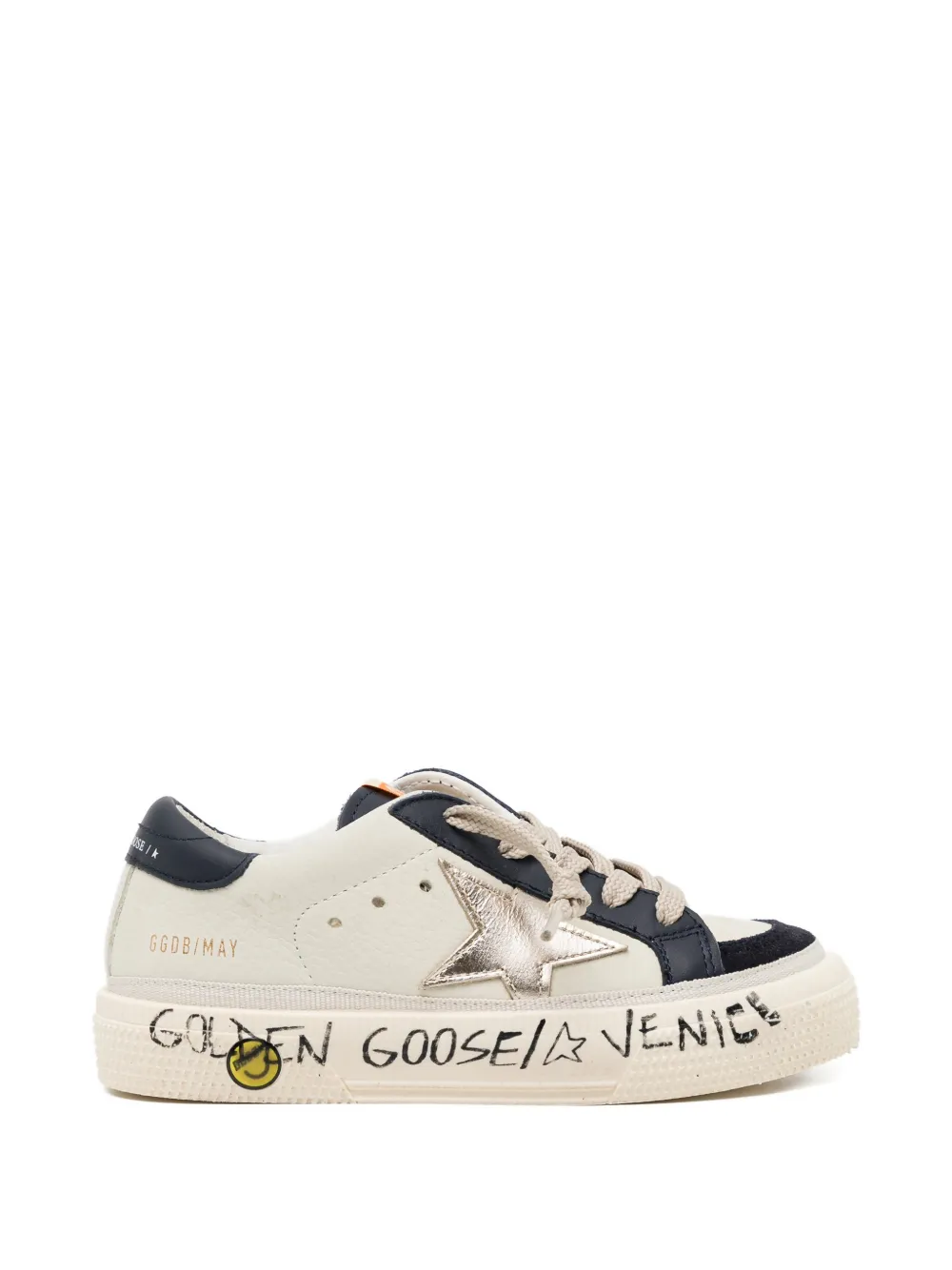 Golden Goose Kids May sneakers - Toni neutri