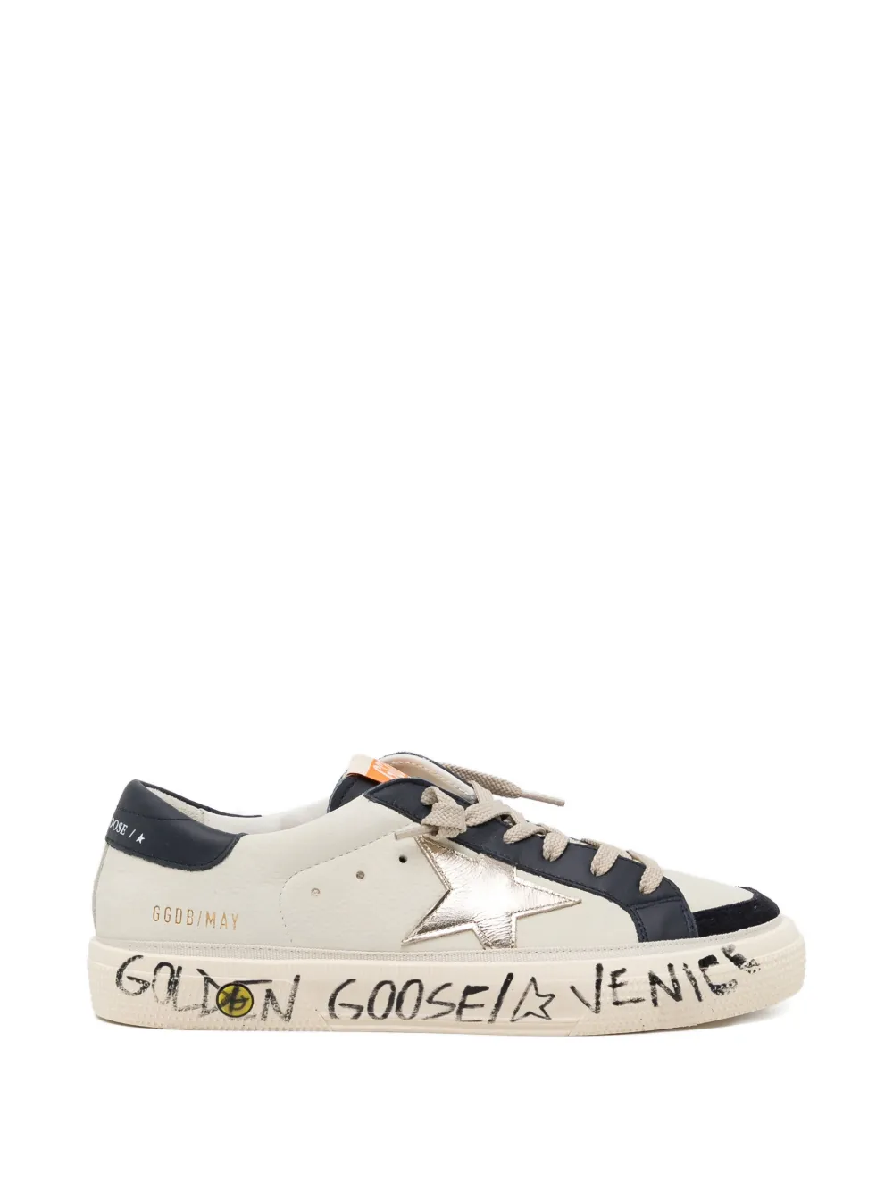 Golden Goose Kids May sneakers - Toni neutri