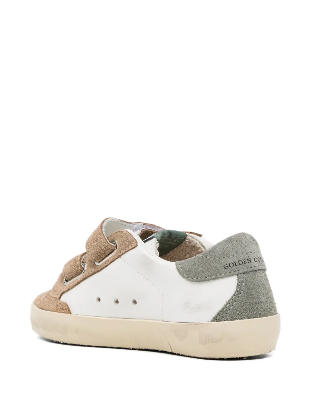 Golden Goose Kids Old School sneakers Wit