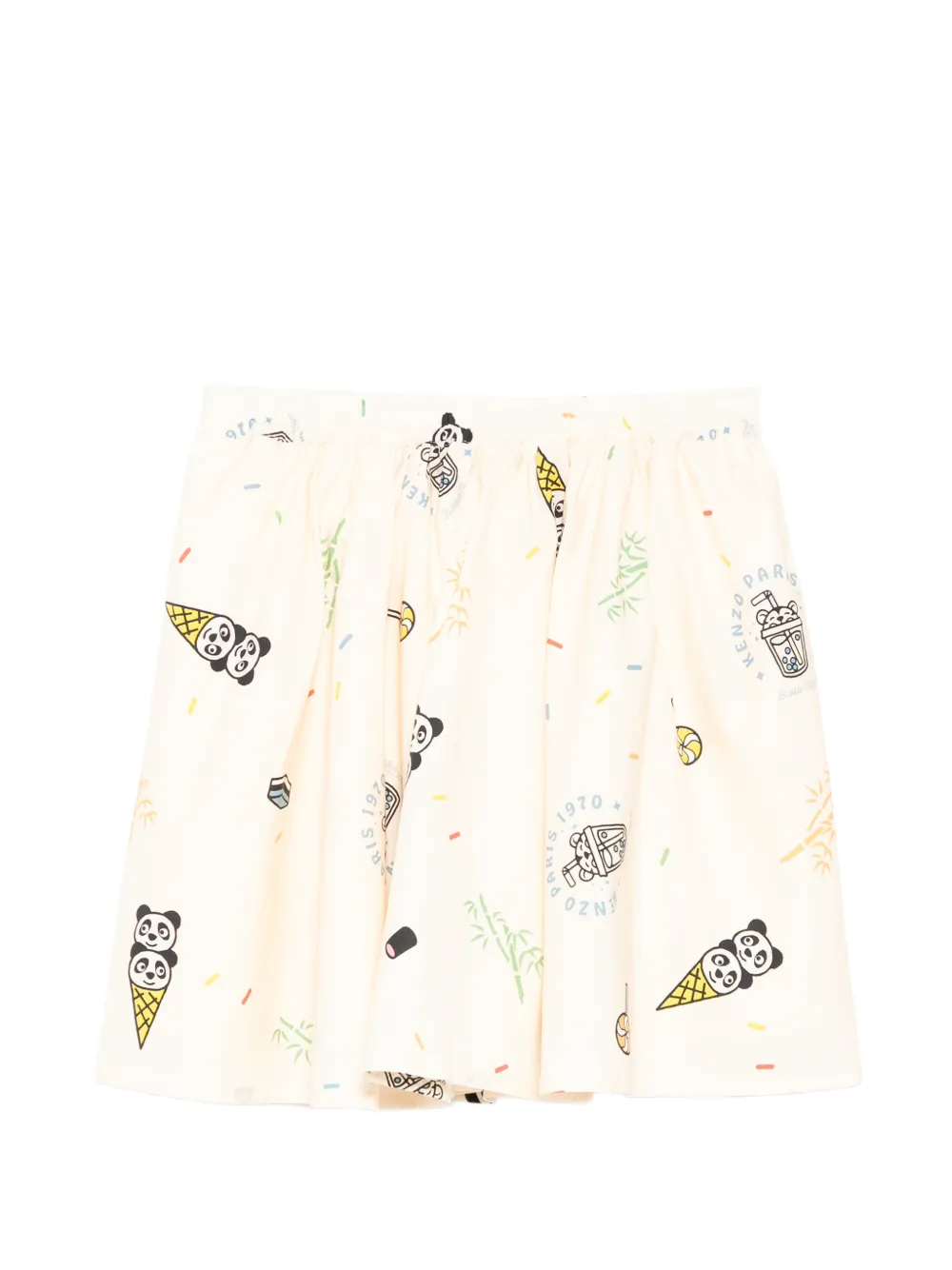 Kenzo Kids Happy Sweet skirt - Toni neutri