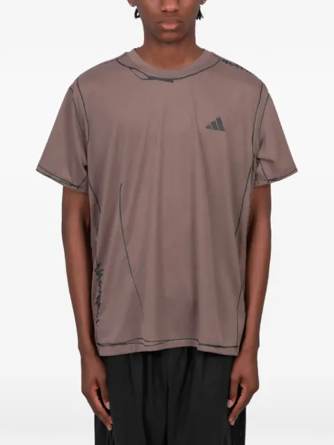 adidas logo-print T-shirt