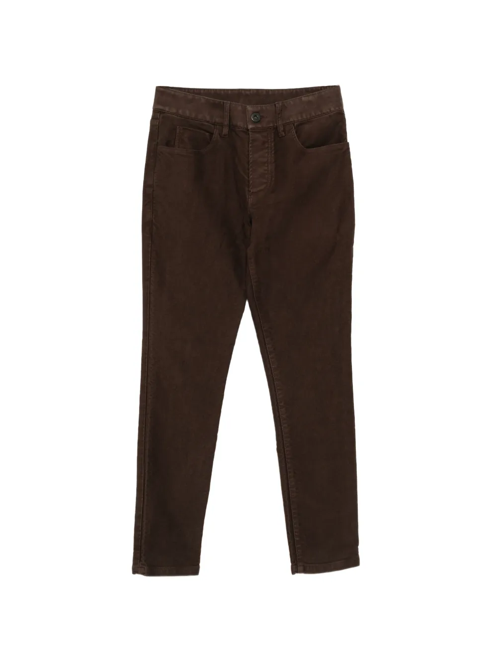 James Perse moleskin five-pocket trousers - Marrone